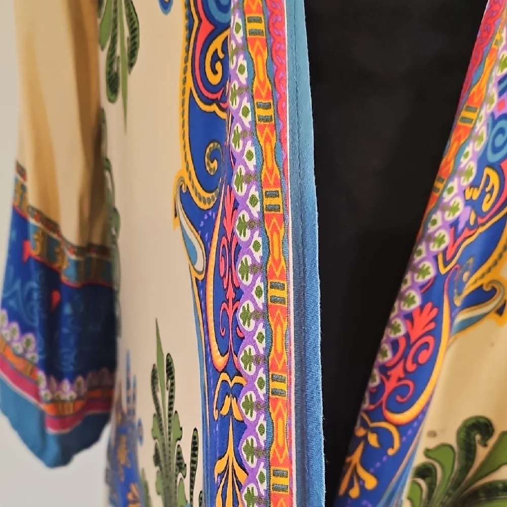 Flying Tomato Multicolor Boho Kimono - Picture 10 of 11